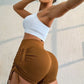 Drawstring High Waist Active Shorts