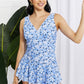 Marina West Swim Full Size Clear Waters Swim Dress in Blue