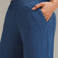 Drawstring Wide Leg Active Pants