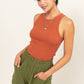 HYFVE Ribbed Round Neck Tank