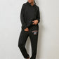 Graphic Hoodie and Sweatpants Set