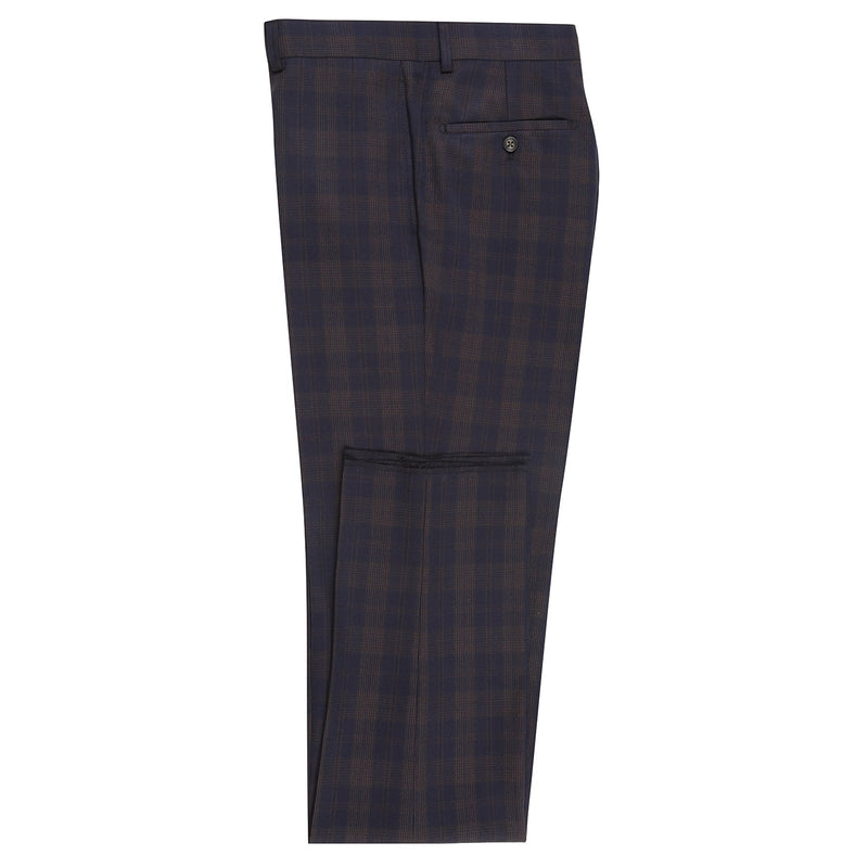 92-50-410EL Brown Check Suit
