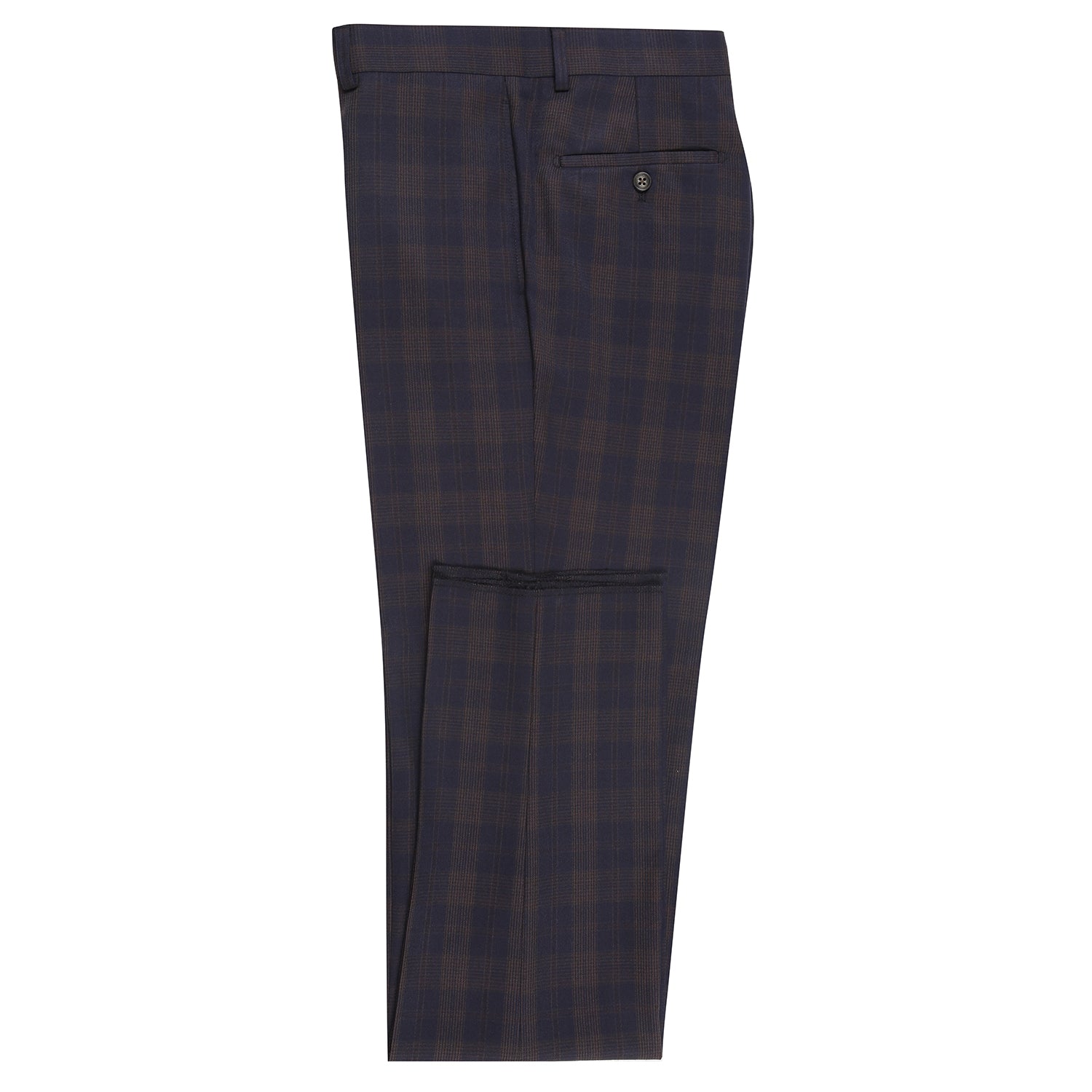 92-50-410EL Brown Check Suit