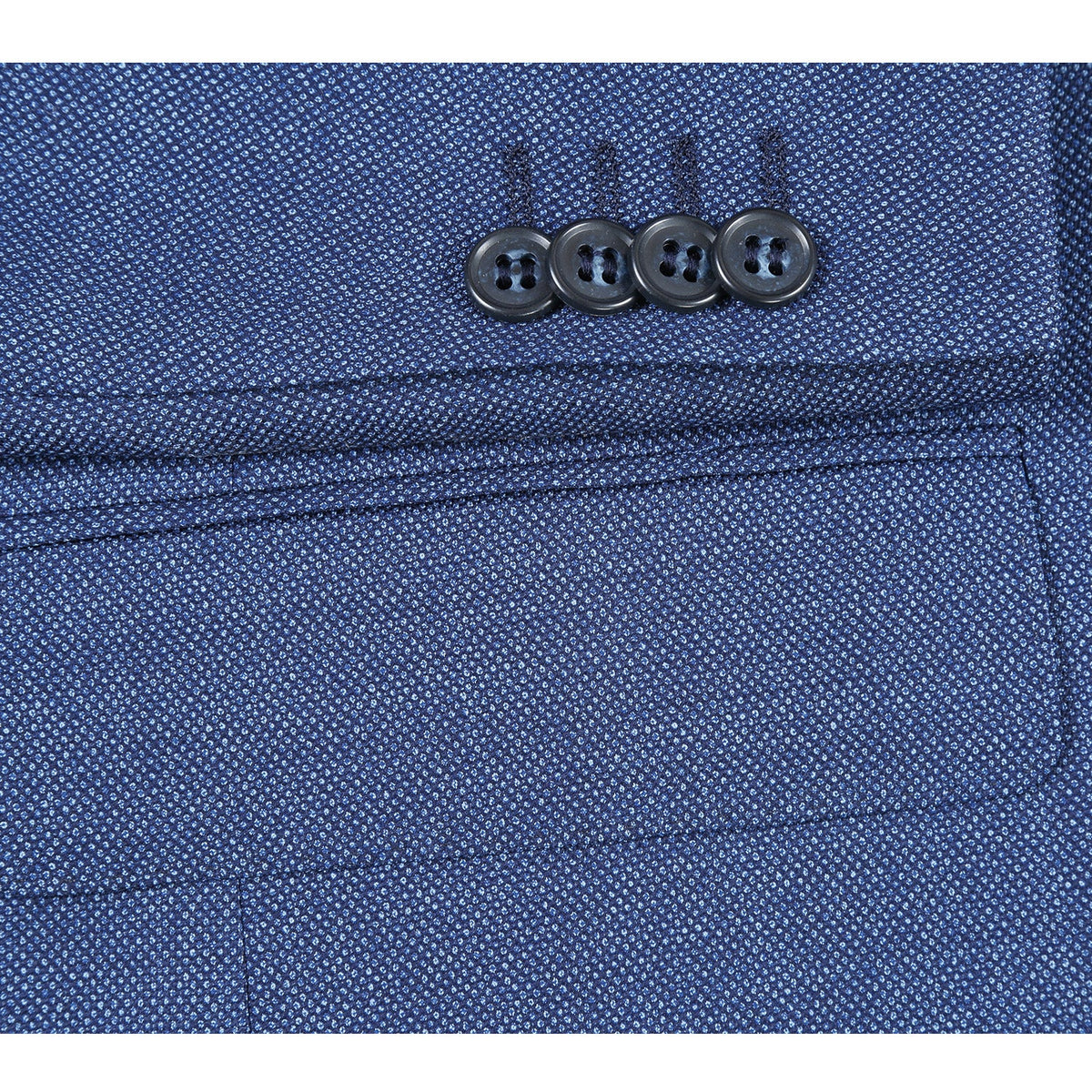 564-6 Men's Classic Fit Wool Blend Suits