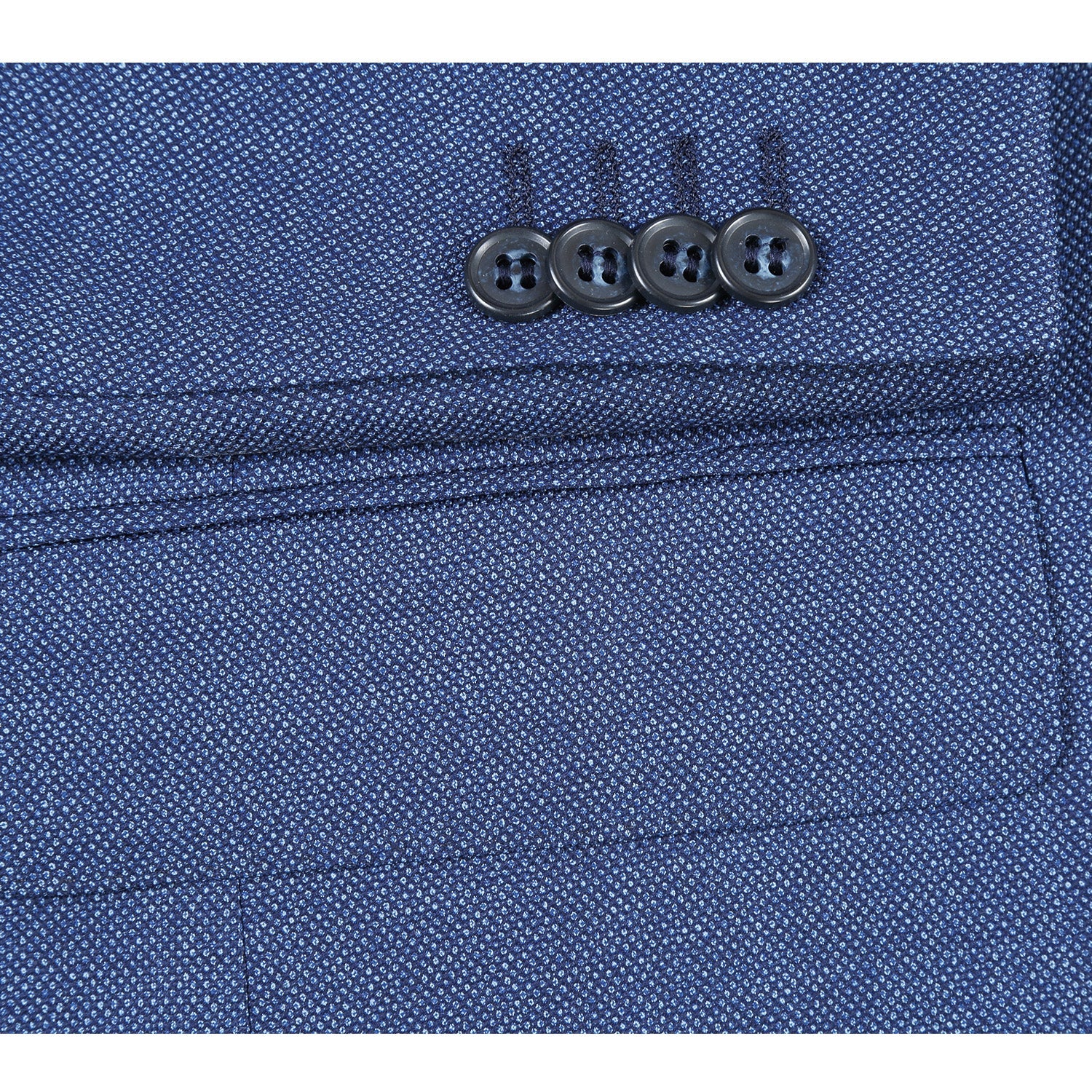 564-6 Men's Classic Fit Wool Blend Suits