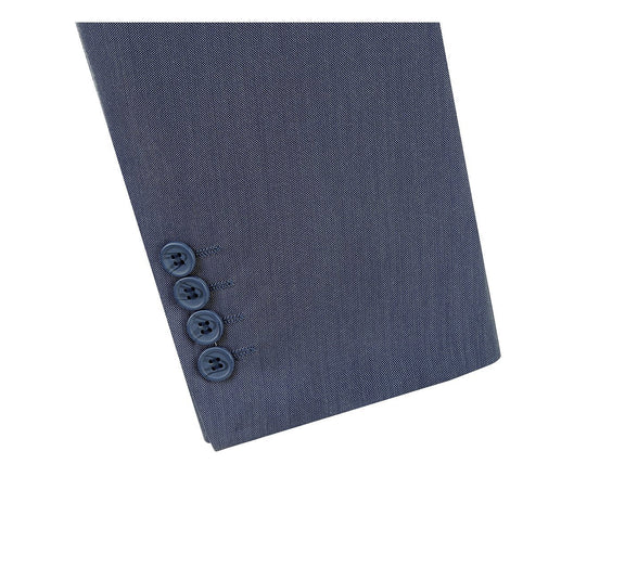 203-19 Men's 2-Piece Slim Fit Single Breasted Notch Lapel Suit