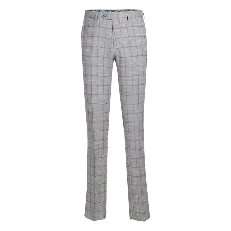 12-60-092EL White Check Suit