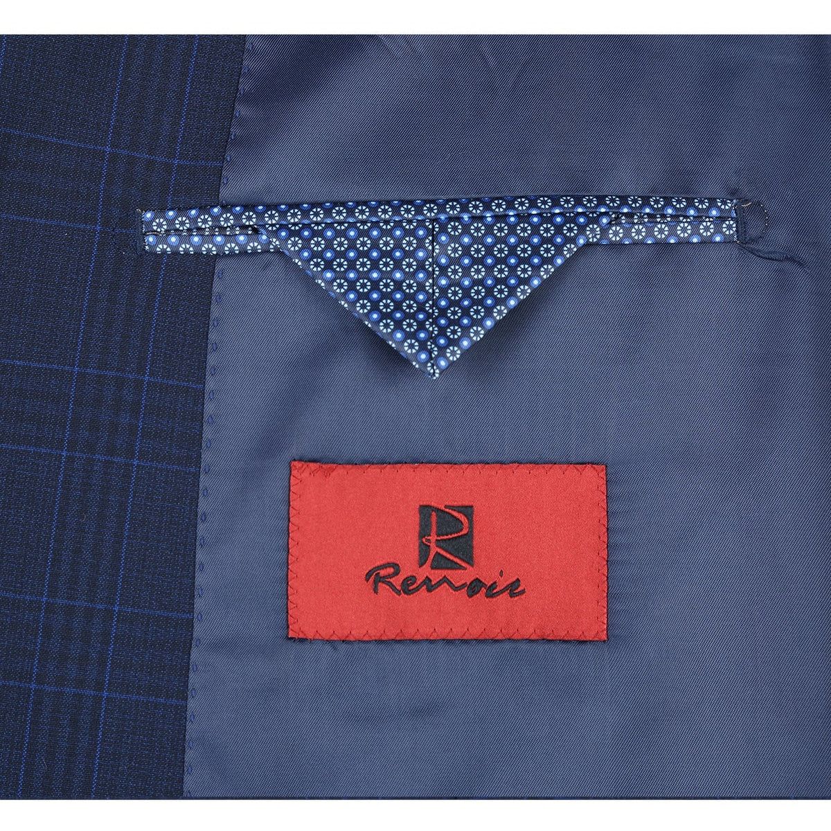 293-26 Men's Classic Fit Checked Suits