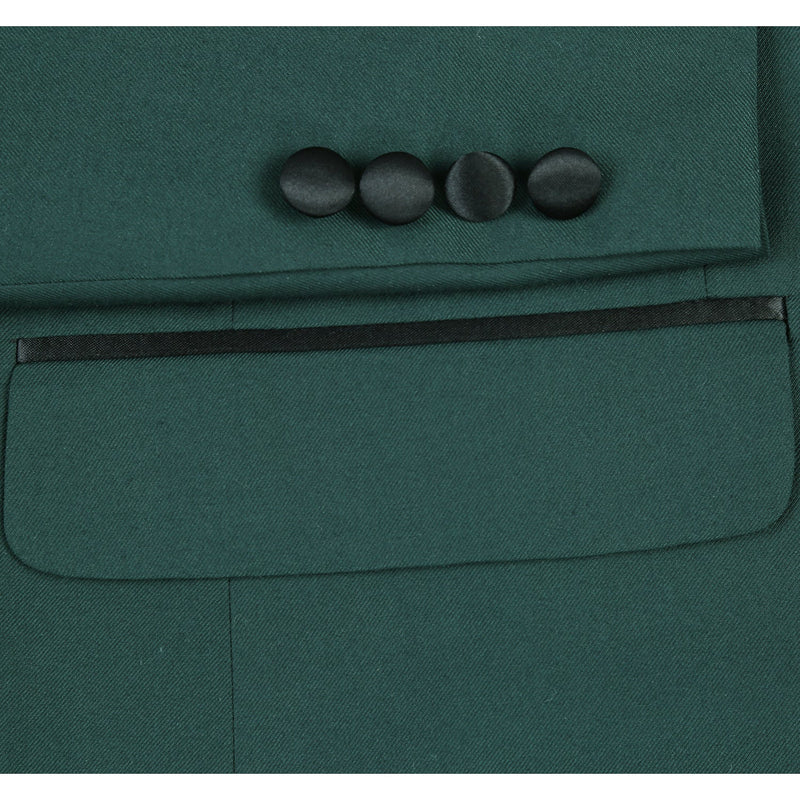 201-9 Men's Slim Fit 2-Piece Shawl Lapel Tuxedo Suit