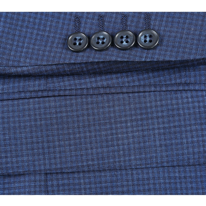 564-4 Men's New Slim Fit Wool Suit