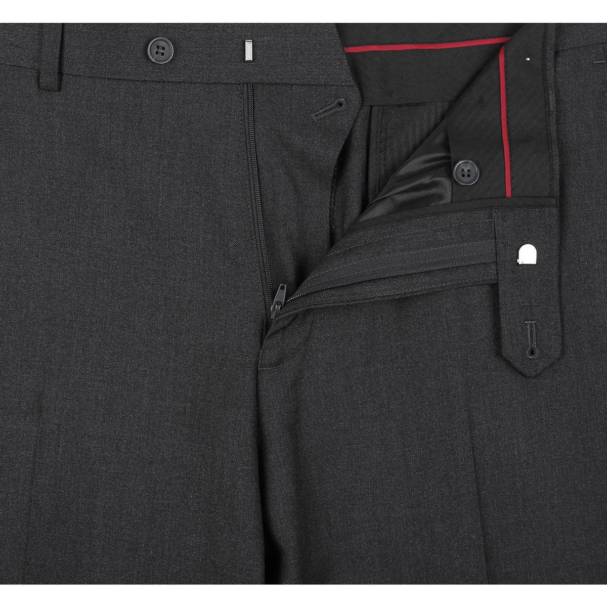 202-1 Men's 2-Piece Single Breasted Notch Lapel Suit