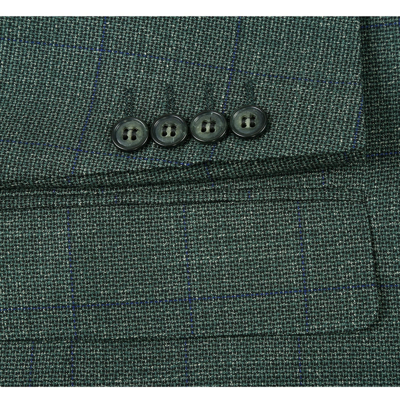 294-36 Men's New Slim Fit Blazer GREEN L50 New Slim Fit