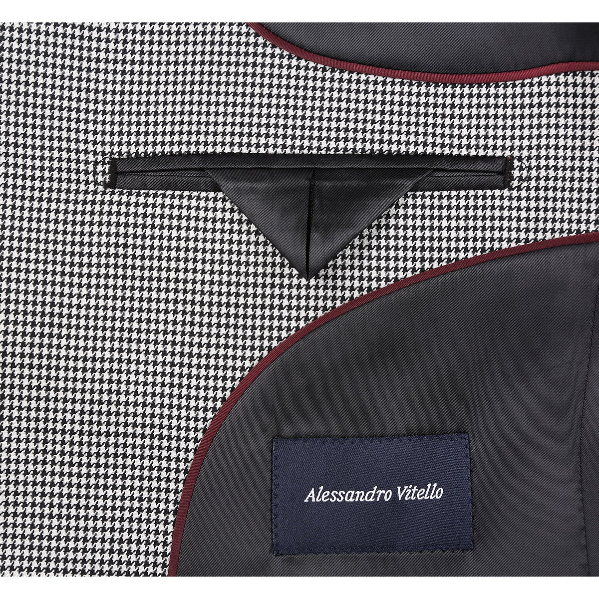 565-20 Men's New Slim Fit Wool Blazer OFF WHITE BLACK R36 New Slim Fit
