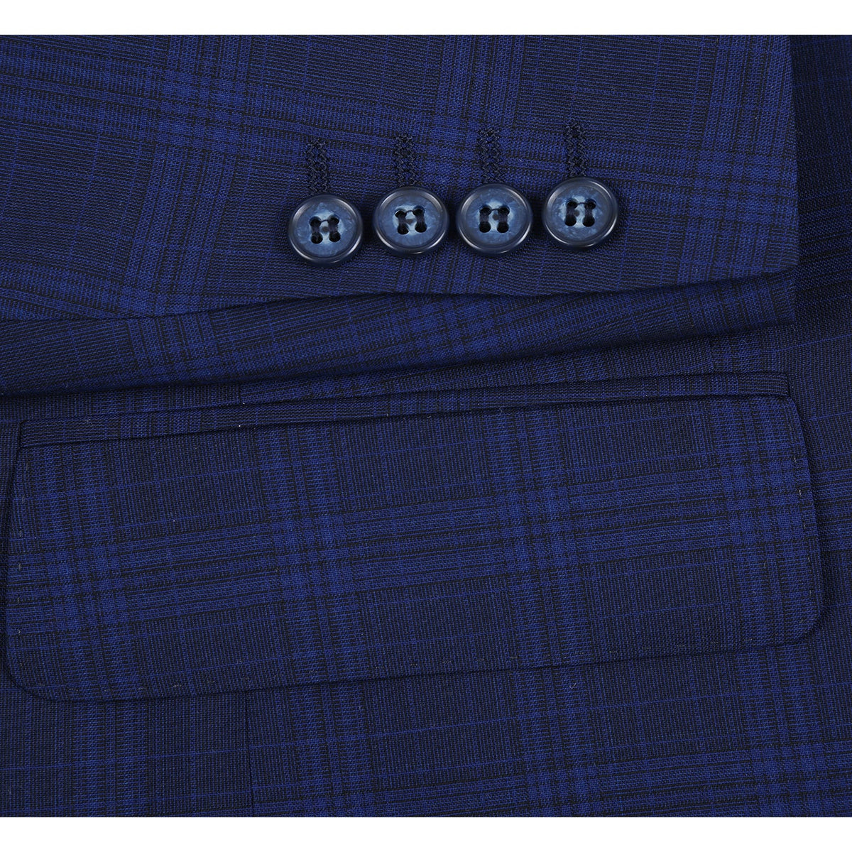 566-7 Men's New Slim Fit Wool Suits