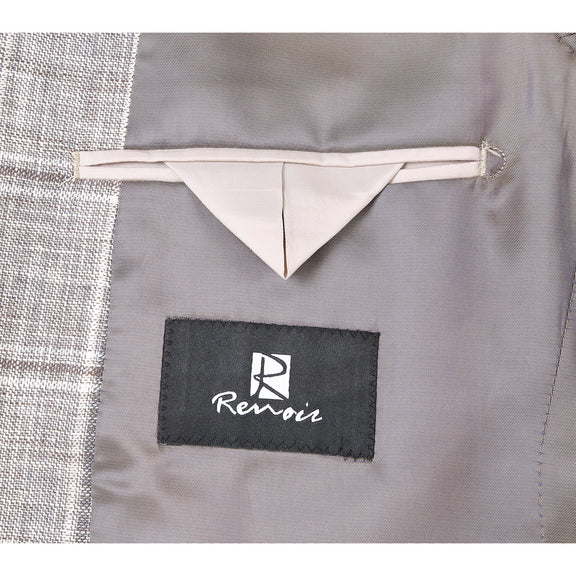 610-9 Men's New Slim Fit Blazer KHAKI R36 New Slim Fit