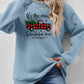 Graphic Round Neck Long Sleeve Sweatshirt