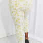 Judy Blue Full Size Golden Meadow Floral Skinny Jeans