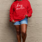 Simply Love Full Size HEY SANTA Graphic Sweatshirt