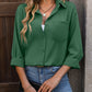 Mandy Button Up Collared Neck Long Sleeve Shirt