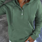 Dropped Shoulder Long Sleeve Hoodie with Pocket