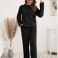 Teddy Long Sleeve Top and Pants Lounge Set