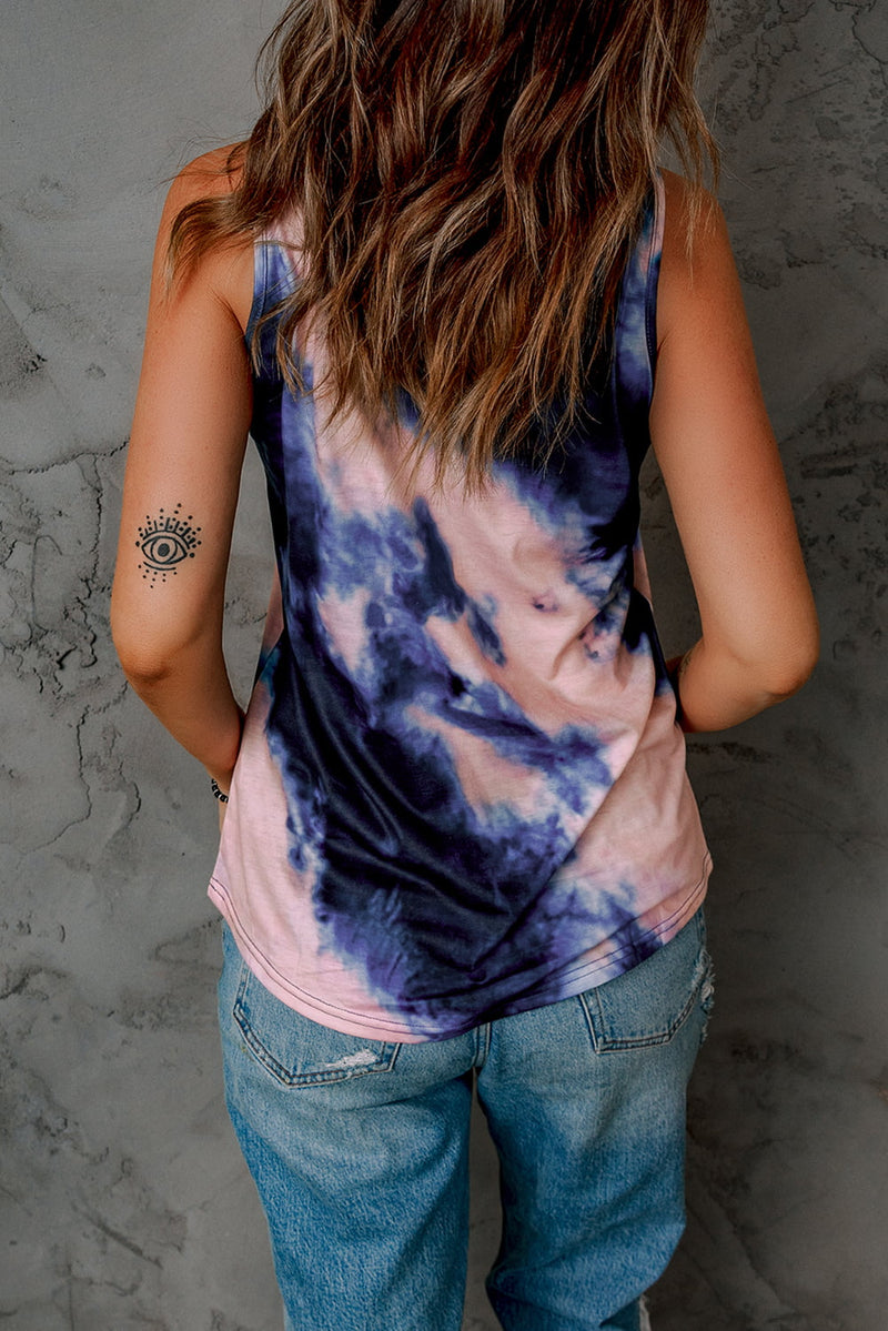 Tie-Dye Crisscross Tank