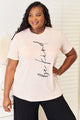 Simply Love BE KIND Graphic Round Neck T-Shirt Watermelon pink
