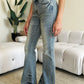 Judy Blue Full Size Mid Rise Flare Jeans