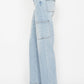 Judy Blue Full Size High Waist Straight Cargo Jeans