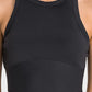 Racerback Cropped Sports Tank