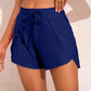 Drawstring Waist Swim Shorts