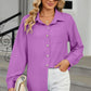 Collared Neck Long Sleeve Shirt