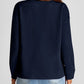 Full Size Texture Round Neck Long Sleeve Sweatshirt