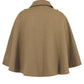 Collared Neck Cropped Cape