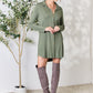 Celeste Full Size Button Down Shirt Dress