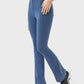 Zipper Detail High Waist Active Pants