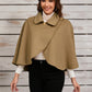 Collared Neck Cropped Cape