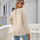 V-Neck Long Sleeve Blouse