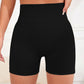 High Waist Active Shorts