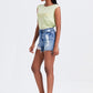 BAYEAS High Rise Bandless Denim Shorts