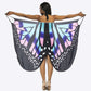 Butterfly Spaghetti Strap Cover Up