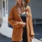 Open Front Long Sleeve Cardigan