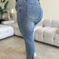 Judy Blue Full Size High Waist Cuff Hem Jeans