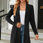 Open Front Long Sleeve Cardigan