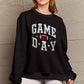 Simply Love Full Size GAME DAY Graphic Sweatshirt