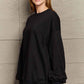 Simply Love Full Size Dropped Shoulder Sweatshirt