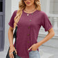 Round Neck Short Sleeve T-Shirt