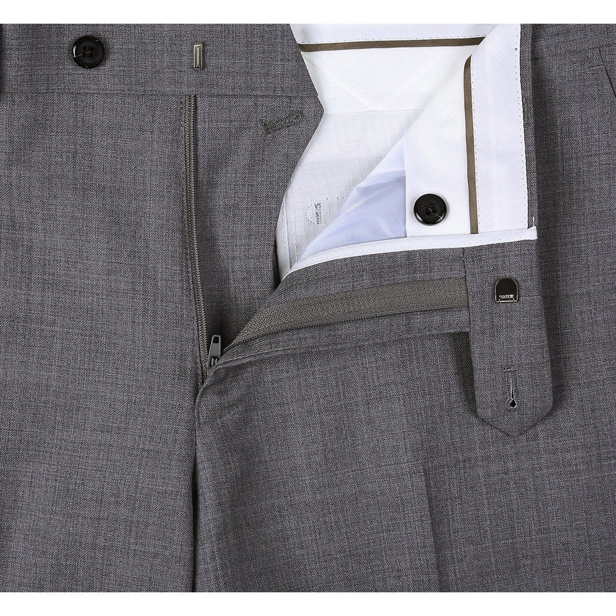 508-3 Men's 2-Piece Notch Lapel 100% Wool Suit