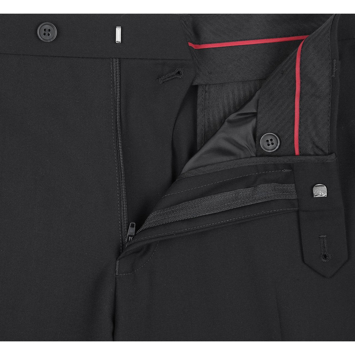 2110-1 Men's Slim Fit Solid Stretch 2-Piece Suit