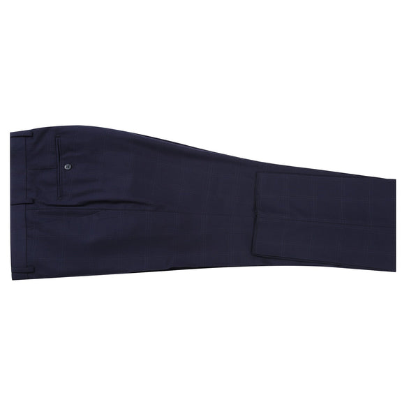 293-29 Men's New Slim Fit Checked Suits